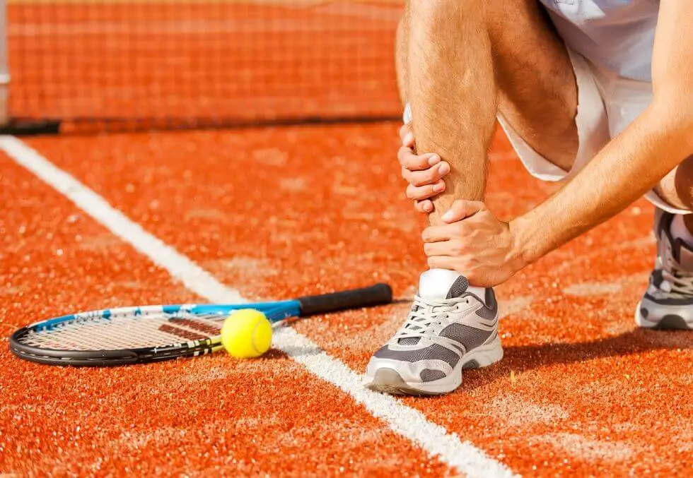 tennis leg lesión muscular